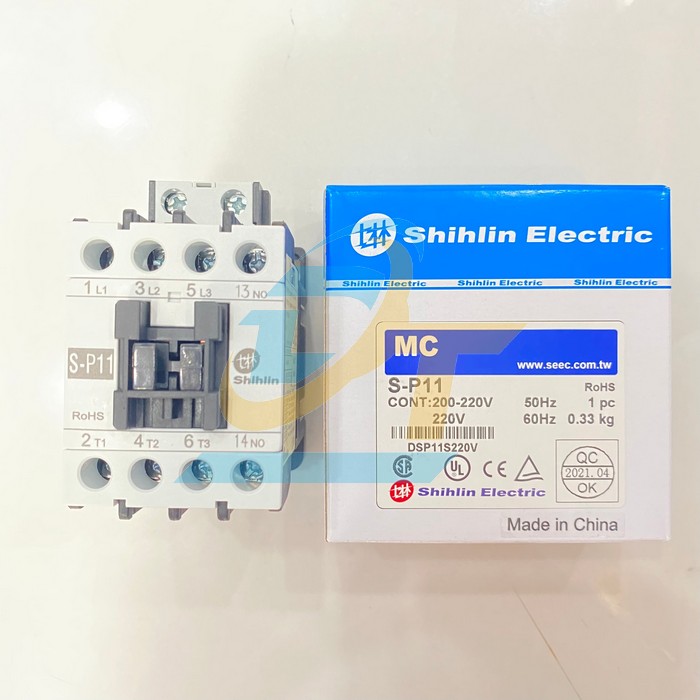 Khởi động từ 12A 220V Shihlin S-P11 S-P11 Shihlin | Gi&aacute; rẻ nhất - C&ocirc;ng Ty TNHH Thương Mại Dịch Vụ Đạt T&acirc;m