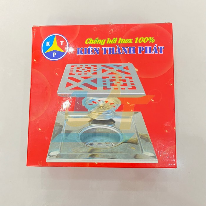 Phễu tho&aacute;t s&agrave;n inox 150x150mm phi 90 Ki&ecirc;n Th&agrave;nh Ph&aacute;t  KienThanhPhat | Gi&aacute; rẻ nhất - C&ocirc;ng Ty TNHH Thương Mại Dịch Vụ Đạt T&acirc;m