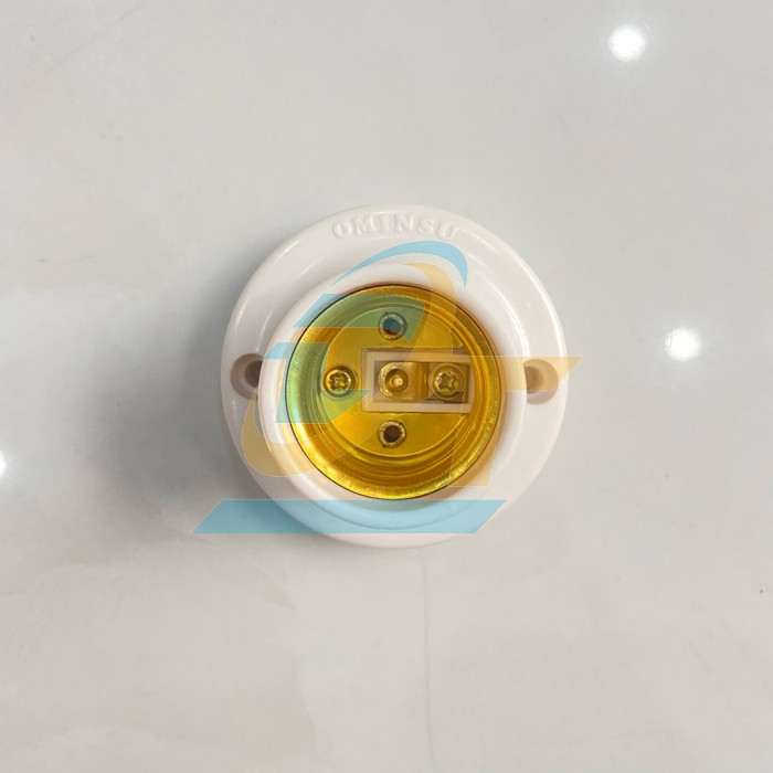 Đui đ&egrave;n thẳng gắn tường E27 Ominsu - M&agrave;u trắng  Ominsu | Gi&aacute; rẻ nhất - C&ocirc;ng Ty TNHH Thương Mại Dịch Vụ Đạt T&acirc;m