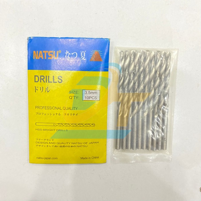 Mũi khoan sắt 3.5mm Nastu  Natsu | Gi&aacute; rẻ nhất - C&ocirc;ng Ty TNHH Thương Mại Dịch Vụ Đạt T&acirc;m