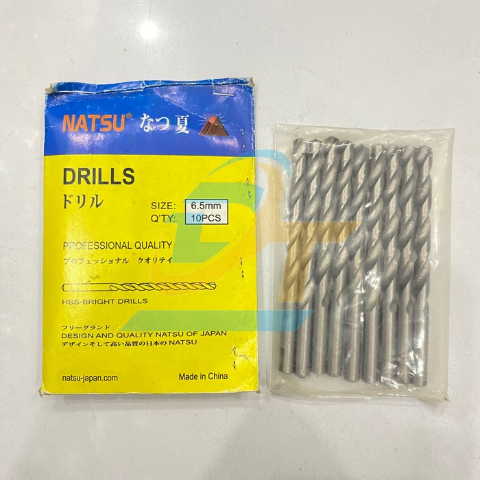 Mũi khoan sắt 6.5mm Nastu  Natsu | Gi&aacute; rẻ nhất - C&ocirc;ng Ty TNHH Thương Mại Dịch Vụ Đạt T&acirc;m