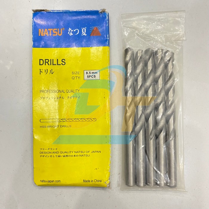Mũi khoan sắt 8.5mm Nastu  Natsu | Gi&aacute; rẻ nhất - C&ocirc;ng Ty TNHH Thương Mại Dịch Vụ Đạt T&acirc;m