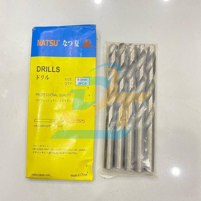 Mũi khoan sắt 9.5mm Nastu  Natsu | Gi&aacute; rẻ nhất - C&ocirc;ng Ty TNHH Thương Mại Dịch Vụ Đạt T&acirc;m