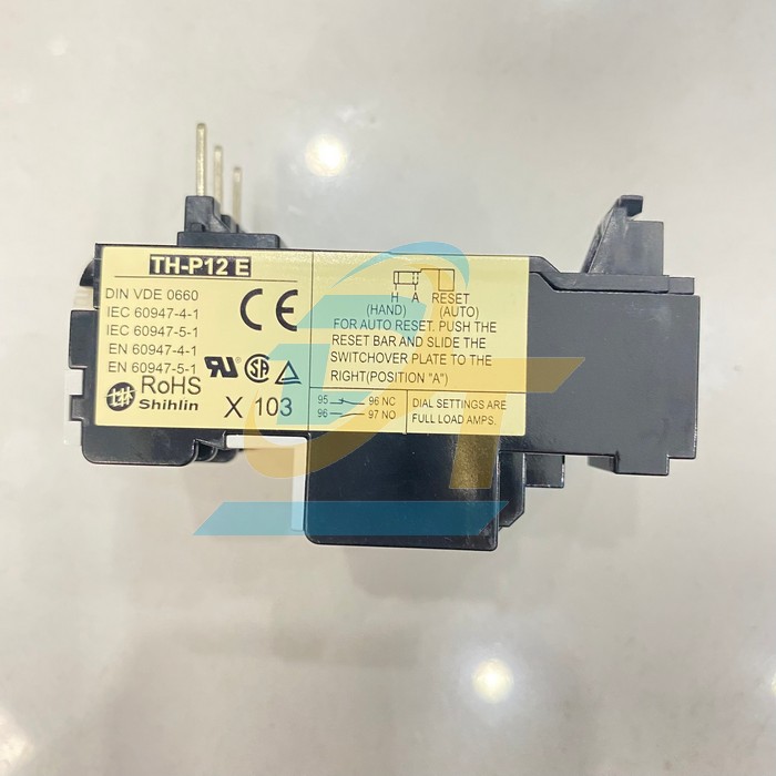 Relay nhiệt Shihlin TH-P12 E 15A (12A-18A) TH-P12 E 15A Shihlin | Gi&aacute; rẻ nhất - C&ocirc;ng Ty TNHH Thương Mại Dịch Vụ Đạt T&acirc;m