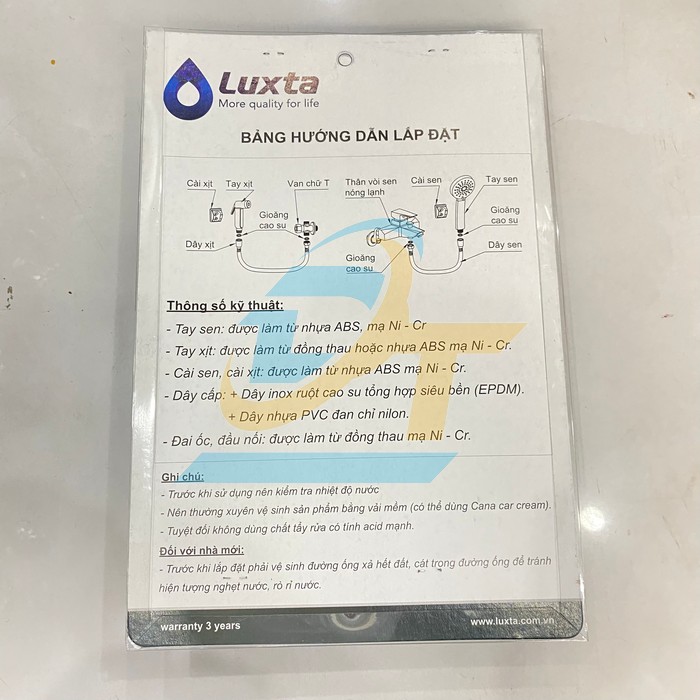 V&ograve;i xịt vệ sinh Luxta L5101 L5101 Luxta | Gi&aacute; rẻ nhất - C&ocirc;ng Ty TNHH Thương Mại Dịch Vụ Đạt T&acirc;m