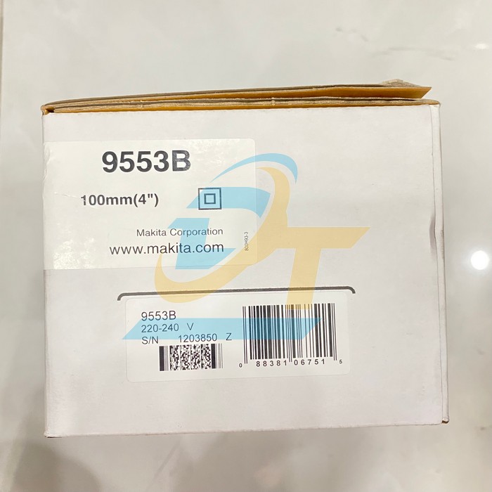 M&aacute;y m&agrave;i g&oacute;c 100mm Makita 9553B 9553B Makita | Gi&aacute; rẻ nhất - C&ocirc;ng Ty TNHH Thương Mại Dịch Vụ Đạt T&acirc;m