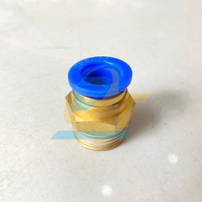 Đầu nối hơi thẳng ren ngo&agrave;i 21 ống 12 Suncos PC12-04 PC12-04 Suncos | Gi&aacute; rẻ nhất - C&ocirc;ng Ty TNHH Thương Mại Dịch Vụ Đạt T&acirc;m