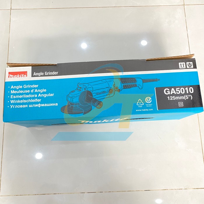 M&aacute;y m&agrave;i g&oacute;c 125mm Makita GA5010 GA5010 Makita | Gi&aacute; rẻ nhất - C&ocirc;ng Ty TNHH Thương Mại Dịch Vụ Đạt T&acirc;m