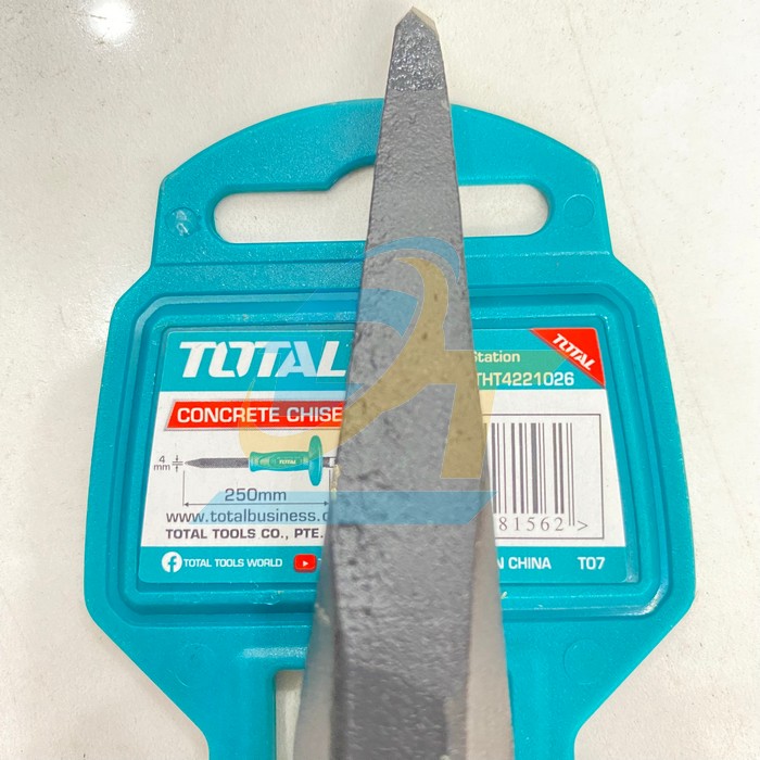 Mũi đục nhọn 10" Total THT4221026 THT4221026 Total | Gi&aacute; rẻ nhất - C&ocirc;ng Ty TNHH Thương Mại Dịch Vụ Đạt T&acirc;m