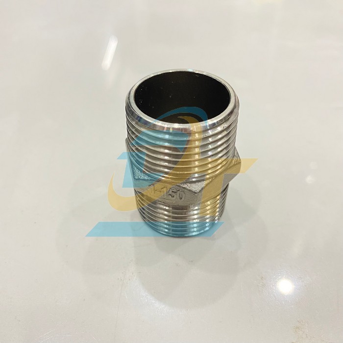 Nối 2 đầu ren ngo&agrave;i (k&eacute;p ren) inox 304 DN25 - Phi 34  VietNam | Gi&aacute; rẻ nhất - C&ocirc;ng Ty TNHH Thương Mại Dịch Vụ Đạt T&acirc;m