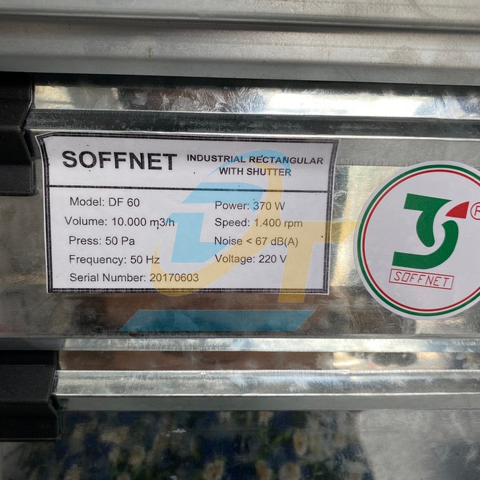 Quạt th&ocirc;ng gi&oacute; nh&agrave; xưởng Soffnet DF 60 DF 60 Soffnet | Gi&aacute; rẻ nhất - C&ocirc;ng Ty TNHH Thương Mại Dịch Vụ Đạt T&acirc;m