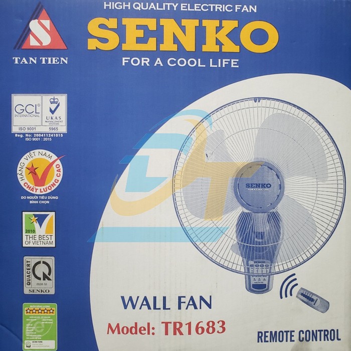 Quạt treo tường Senko TR1683 TR1683 Senko | Gi&aacute; rẻ nhất - C&ocirc;ng Ty TNHH Thương Mại Dịch Vụ Đạt T&acirc;m