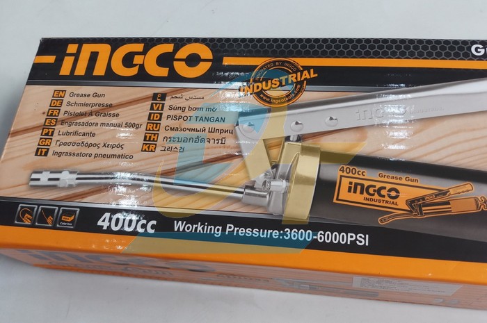 S&uacute;ng bơm mỡ 400cc INGCO GRG015002 GRG015002 INGCO | Gi&aacute; rẻ nhất - C&ocirc;ng Ty TNHH Thương Mại Dịch Vụ Đạt T&acirc;m