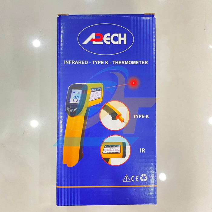 S&uacute;ng đo nhiệt độ hồng ngoại Apech AT-550 AT-550 Apech | Gi&aacute; rẻ nhất - C&ocirc;ng Ty TNHH Thương Mại Dịch Vụ Đạt T&acirc;m