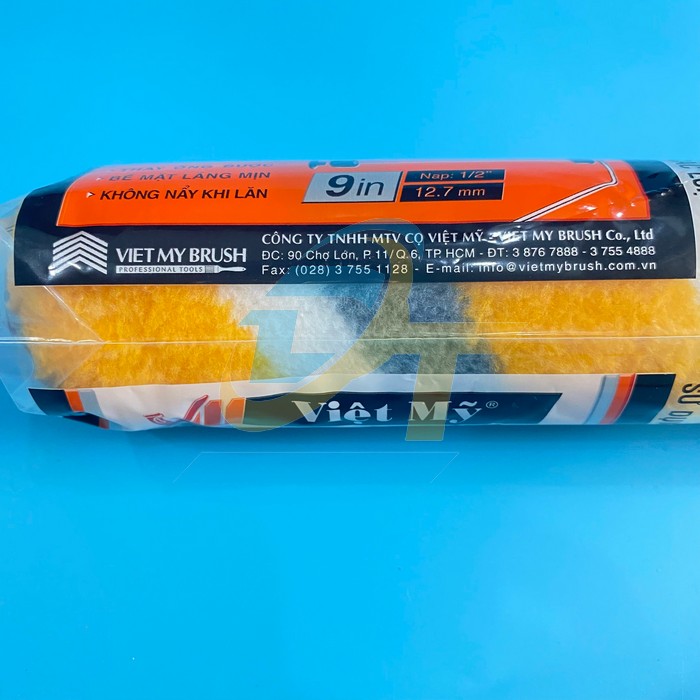 Cọ lăn vải 3 m&agrave;u Việt Mỹ 9"/23cm  VietMy | Gi&aacute; rẻ nhất - C&ocirc;ng Ty TNHH Thương Mại Dịch Vụ Đạt T&acirc;m