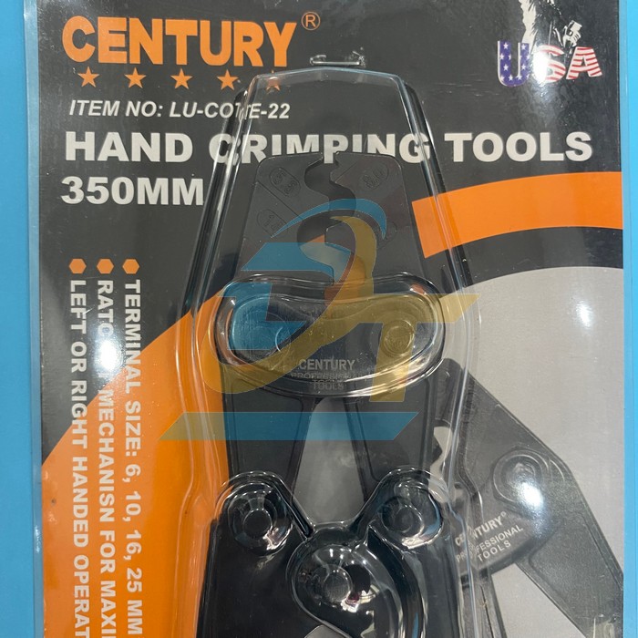 K&igrave;m bấm cos cộng lực số 22 (8-22mm2) 350mm Century LU-COTE-22 LU-COTE-22 Century | Gi&aacute; rẻ nhất - C&ocirc;ng Ty TNHH Thương Mại Dịch Vụ Đạt T&acirc;m