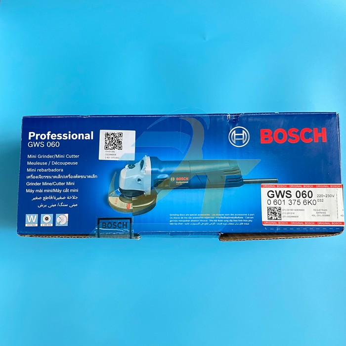 M&aacute;y m&agrave;i g&oacute;c 100mm Bosch GWS 060 GWS 060 Bosch | Gi&aacute; rẻ nhất - C&ocirc;ng Ty TNHH Thương Mại Dịch Vụ Đạt T&acirc;m