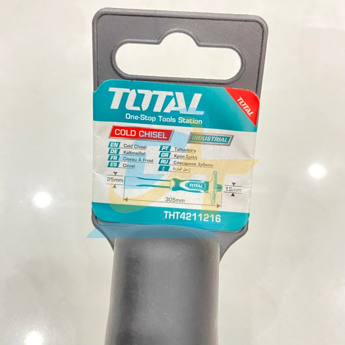 Mũi đục sắt dẹp 25mm Total THT4211216 THT4211216 Total | Gi&aacute; rẻ nhất - C&ocirc;ng Ty TNHH Thương Mại Dịch Vụ Đạt T&acirc;m