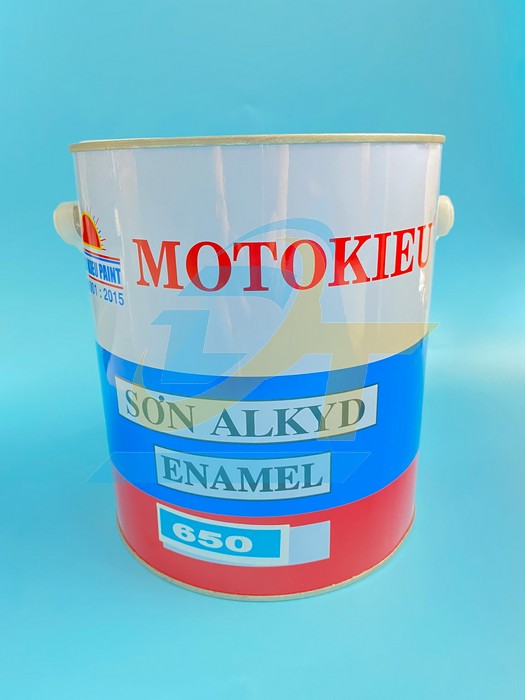 Sơn dầu Alkyd b&oacute;ng m&agrave;u xanh 650 Moto Kiều 650 Motokieu | Gi&aacute; rẻ nhất - C&ocirc;ng Ty TNHH Thương Mại Dịch Vụ Đạt T&acirc;m