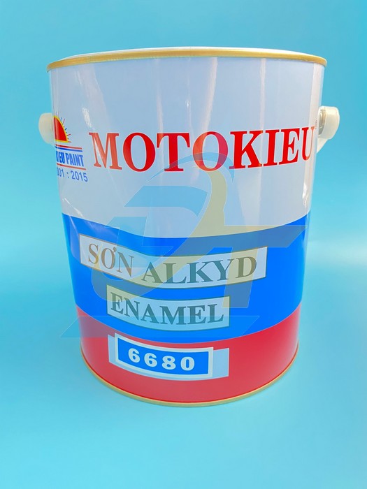 Sơn dầu Alkyd b&oacute;ng m&agrave;u xanh 6680 Motokieu 6680 Motokieu | Gi&aacute; rẻ nhất - C&ocirc;ng Ty TNHH Thương Mại Dịch Vụ Đạt T&acirc;m