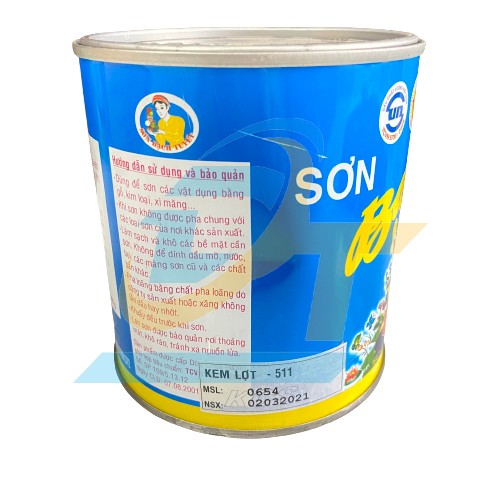 Sơn Alkyd (b&oacute;ng)  Bạch Tuyết - M&agrave;u kem 551 (0.8kg)  BachTuyet | Gi&aacute; rẻ nhất - C&ocirc;ng Ty TNHH Thương Mại Dịch Vụ Đạt T&acirc;m