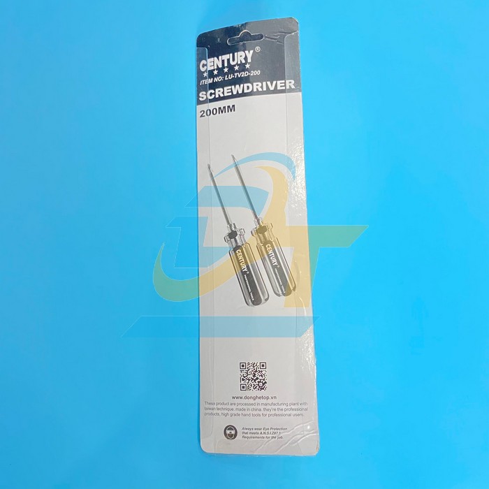 Tua v&iacute;t 2 đầu 6x200mm Century LU-TV2D-200 LU-TV2D-200 Century | Gi&aacute; rẻ nhất - C&ocirc;ng Ty TNHH Thương Mại Dịch Vụ Đạt T&acirc;m