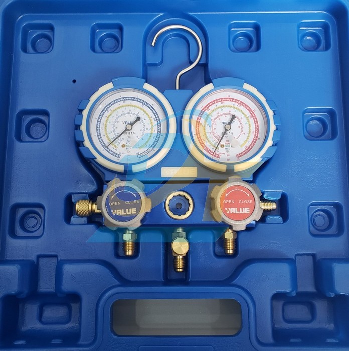 Bộ đồng hồ gas đôi R22 VALUE VMG-2-R22-B có dây VMG-2-R22-B VALUE | Giá rẻ nhất - Công Ty TNHH Thương Mại Dịch Vụ Đạt Tâm