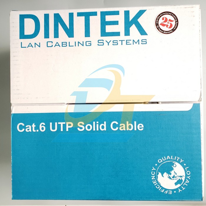 C&aacute;p mạng Dintek CAT6 UTP 100m 1101-04005CH 1101-04005CH DINTEK | Gi&aacute; rẻ nhất - C&ocirc;ng Ty TNHH Thương Mại Dịch Vụ Đạt T&acirc;m