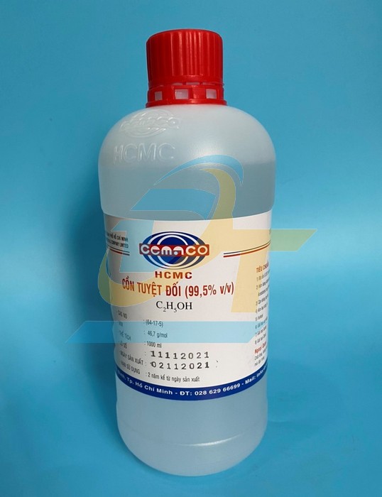 Cồn tinh khiết 99.5% v/v Cemaco 1000ml  CEMACO | Gi&aacute; rẻ nhất - C&ocirc;ng Ty TNHH Thương Mại Dịch Vụ Đạt T&acirc;m