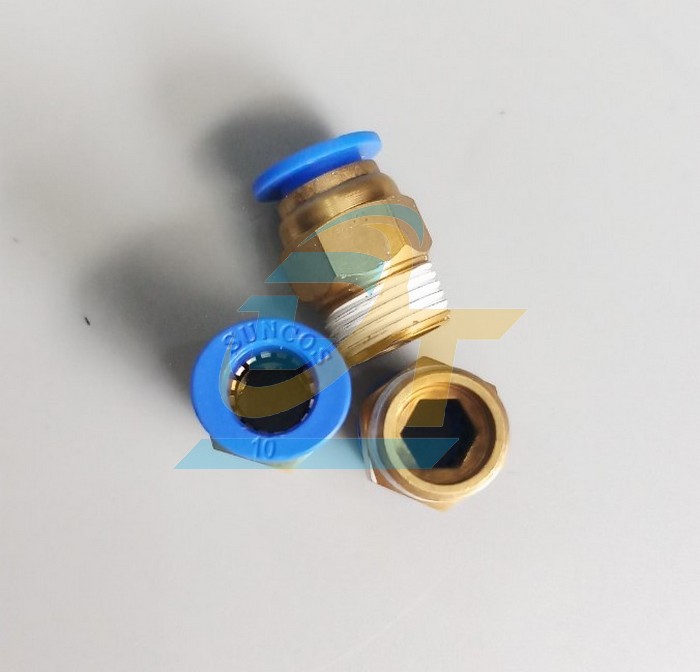 Đầu nối hơi thẳng ren ngo&agrave;i 17 ống 10 Suncos PC10-03 PC10-03 Suncos | Gi&aacute; rẻ nhất - C&ocirc;ng Ty TNHH Thương Mại Dịch Vụ Đạt T&acirc;m