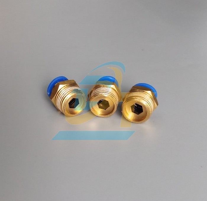 Đầu nối hơi thẳng ren ngo&agrave;i 17 ống 8 Suncos PC8-03 PC8-03 Suncos | Gi&aacute; rẻ nhất - C&ocirc;ng Ty TNHH Thương Mại Dịch Vụ Đạt T&acirc;m