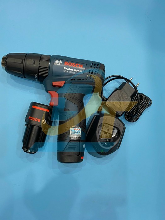 M&aacute;y khoan động lực d&ugrave;ng pin 12V Bosch GSB 120-LI GSB 120-LI Bosch | Gi&aacute; rẻ nhất - C&ocirc;ng Ty TNHH Thương Mại Dịch Vụ Đạt T&acirc;m