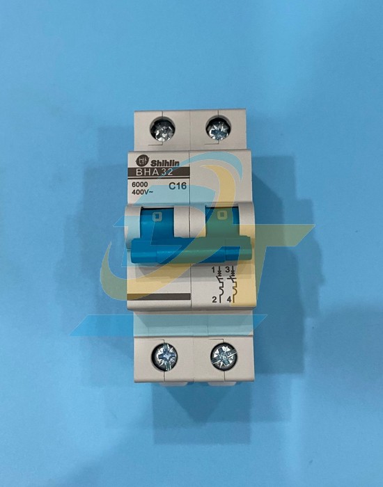 MCB (CB t&eacute;p) 2P 16A 6KA Shihlin BHA32C16 BHA32C16 Shihlin | Gi&aacute; rẻ nhất - C&ocirc;ng Ty TNHH Thương Mại Dịch Vụ Đạt T&acirc;m