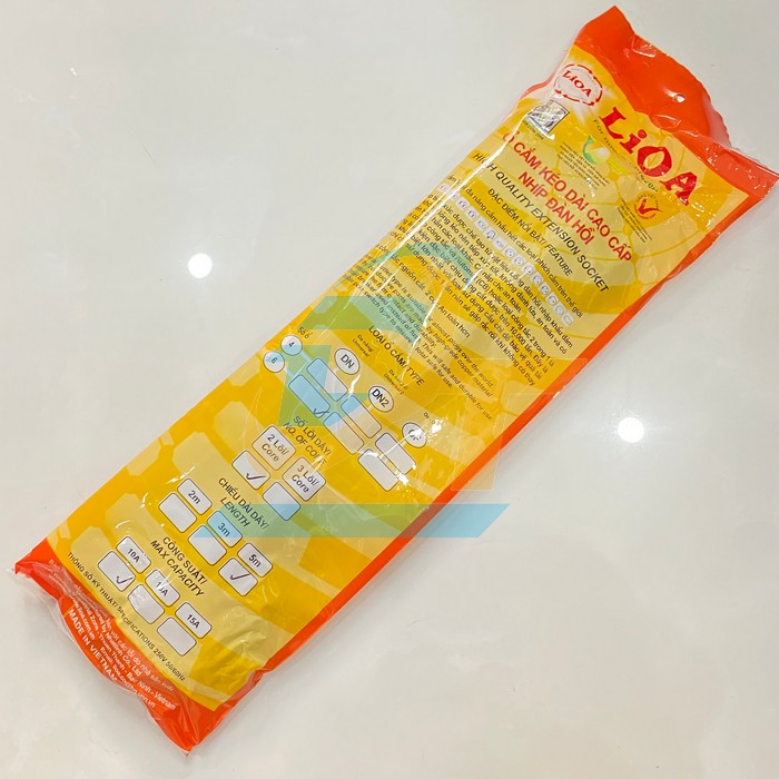 Ổ cắm điện 6 lỗ d&acirc;y 5m Lioa 6D52N 6D52N LiOA | Gi&aacute; rẻ nhất - C&ocirc;ng Ty TNHH Thương Mại Dịch Vụ Đạt T&acirc;m