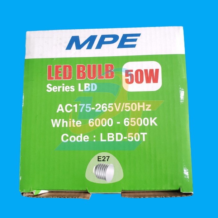 B&oacute;ng đ&egrave;n Led bulb trụ 50W MPE LBD-50T LBD-50T MPE | Gi&aacute; rẻ nhất - C&ocirc;ng Ty TNHH Thương Mại Dịch Vụ Đạt T&acirc;m