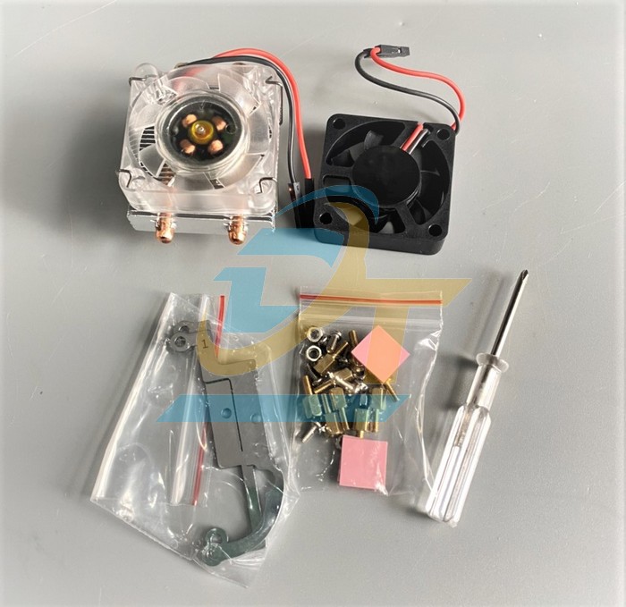 Firm Metal Case Raspberry Pi 4 k&egrave;m quạt ICE Tower Low-Profile  Raspberry | Gi&aacute; rẻ nhất - C&ocirc;ng Ty TNHH Thương Mại Dịch Vụ Đạt T&acirc;m