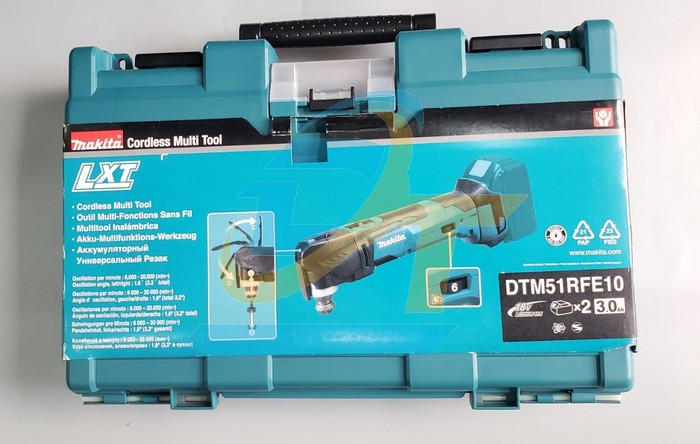 M&aacute;y cắt đa năng d&ugrave;ng pin Makita DTM51RFE10 18V DTM51RFE1 Makita | Gi&aacute; rẻ nhất - C&ocirc;ng Ty TNHH Thương Mại Dịch Vụ Đạt T&acirc;m