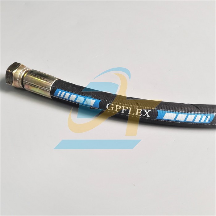 Ống tuy &ocirc; thủy lực GPFLEX 1/2"x440mm bấm 2 đầu ren trong 21 c&ocirc;n lồi  GPFLEX | Gi&aacute; rẻ nhất - C&ocirc;ng Ty TNHH Thương Mại Dịch Vụ Đạt T&acirc;m