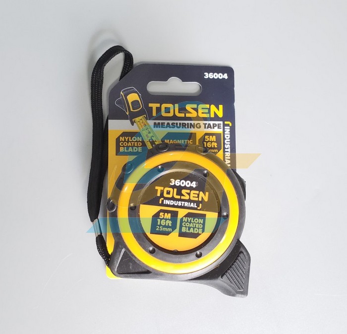 Thước cuộn c&ocirc;ng nghiệp 5m Tolsen 36004 36004 Tolsen | Gi&aacute; rẻ nhất - C&ocirc;ng Ty TNHH Thương Mại Dịch Vụ Đạt T&acirc;m