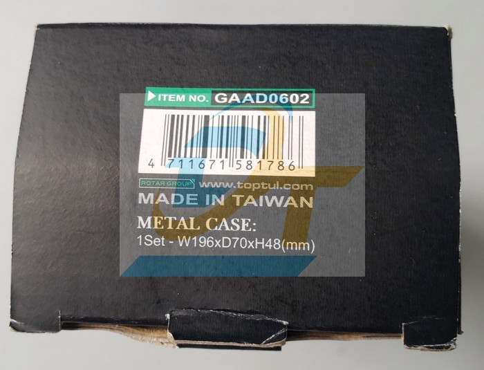 Bộ v&iacute;t đ&oacute;ng 1/2" 6 chi tiết Toptul GAAD0602  TOPTUL | Gi&aacute; rẻ nhất - C&ocirc;ng Ty TNHH Thương Mại Dịch Vụ Đạt T&acirc;m