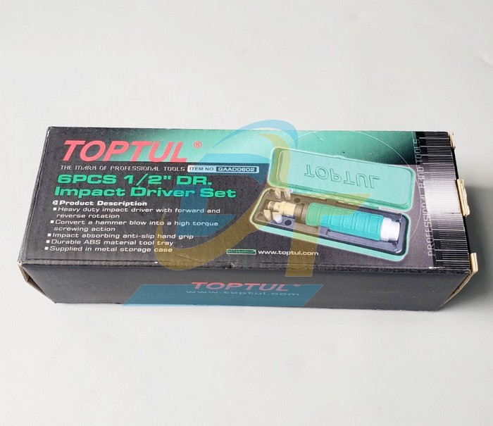 Bộ v&iacute;t đ&oacute;ng 1/2" 6 chi tiết Toptul GAAD0602  TOPTUL | Gi&aacute; rẻ nhất - C&ocirc;ng Ty TNHH Thương Mại Dịch Vụ Đạt T&acirc;m