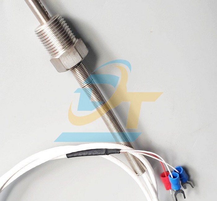 Cảm biến nhiệt độ PT100 M6x200mm - Ren 3/8" - C&aacute;p d&agrave;i 1m  VietNam | Gi&aacute; rẻ nhất - C&ocirc;ng Ty TNHH Thương Mại Dịch Vụ Đạt T&acirc;m