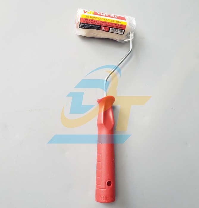 Cọ lăn chỉ mini c&aacute;n đỏ Việt Mỹ 6cm  VietMy | Gi&aacute; rẻ nhất - C&ocirc;ng Ty TNHH Thương Mại Dịch Vụ Đạt T&acirc;m