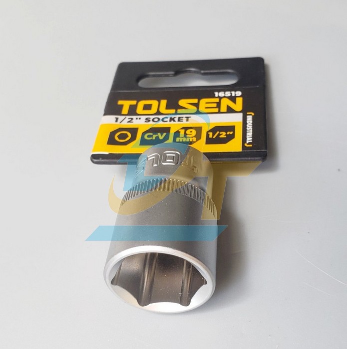 Đầu tu&yacute;p 1/2" ra lục gi&aacute;c 19mm Tolsen 16519 16519 Tolsen | Gi&aacute; rẻ nhất - C&ocirc;ng Ty TNHH Thương Mại Dịch Vụ Đạt T&acirc;m