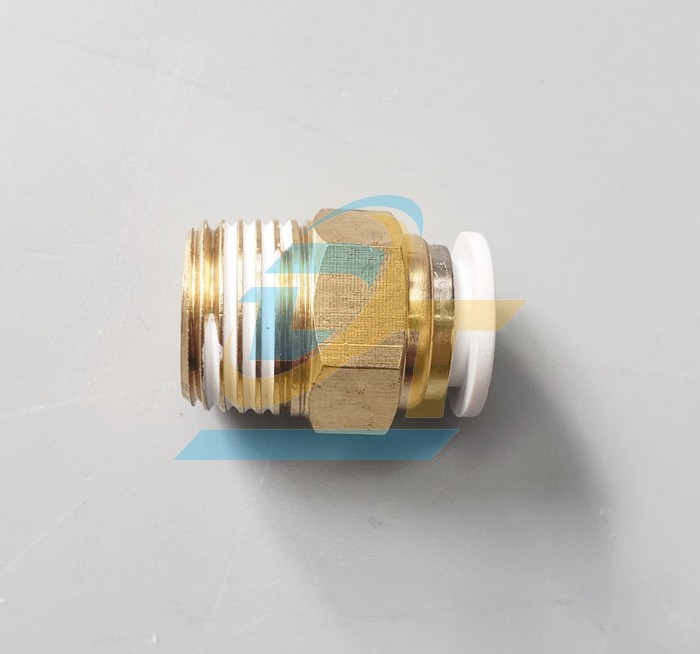 Đầu nối hơi thẳng ren ngo&agrave;i 21 ống 12 STNC YPC12-04  STNC | Gi&aacute; rẻ nhất - C&ocirc;ng Ty TNHH Thương Mại Dịch Vụ Đạt T&acirc;m