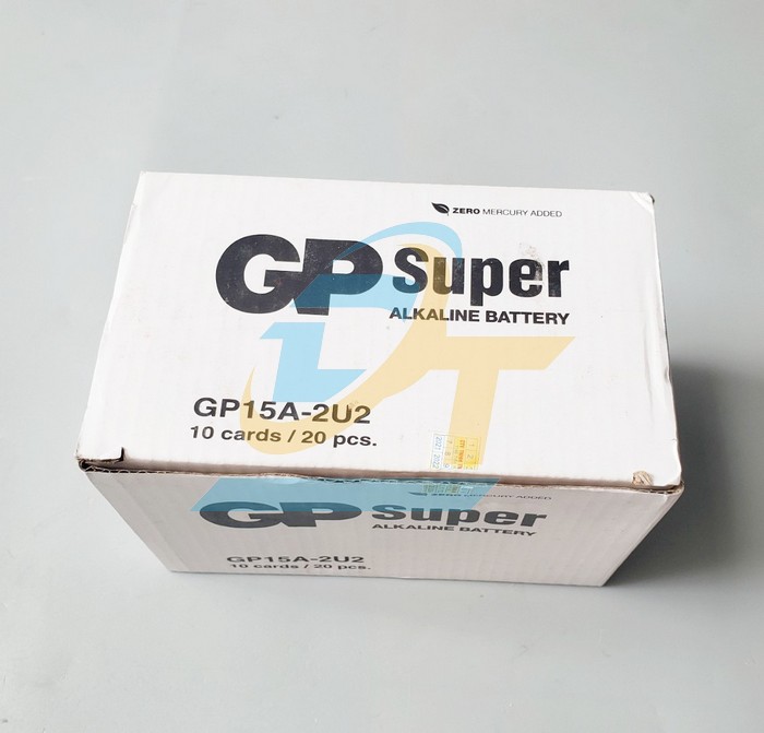 Pin AA 1.5V Alkaline GP Super 15AUOP-U2 (Vỉ 2 vi&ecirc;n) 15AUOP-U2 GP-SUPER | Gi&aacute; rẻ nhất - C&ocirc;ng Ty TNHH Thương Mại Dịch Vụ Đạt T&acirc;m