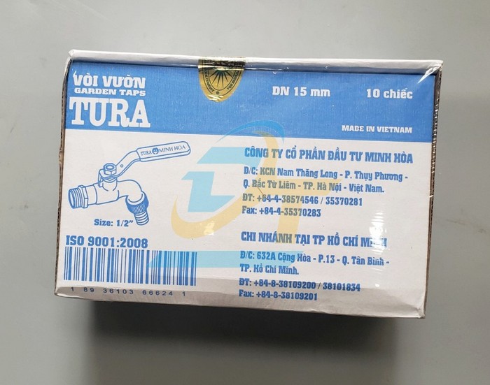V&ograve;i hồ tay gạt TURA phi 21-1/2"  MinhHoa | Gi&aacute; rẻ nhất - C&ocirc;ng Ty TNHH Thương Mại Dịch Vụ Đạt T&acirc;m
