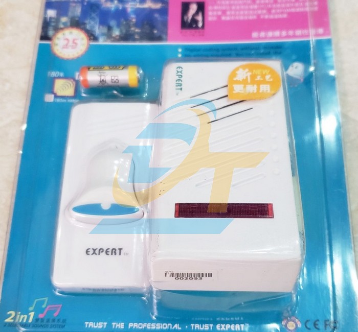 Bộ chu&ocirc;ng cửa kh&ocirc;ng d&acirc;y Expert E-7207 E-7207 Expert | Gi&aacute; rẻ nhất - C&ocirc;ng Ty TNHH Thương Mại Dịch Vụ Đạt T&acirc;m
