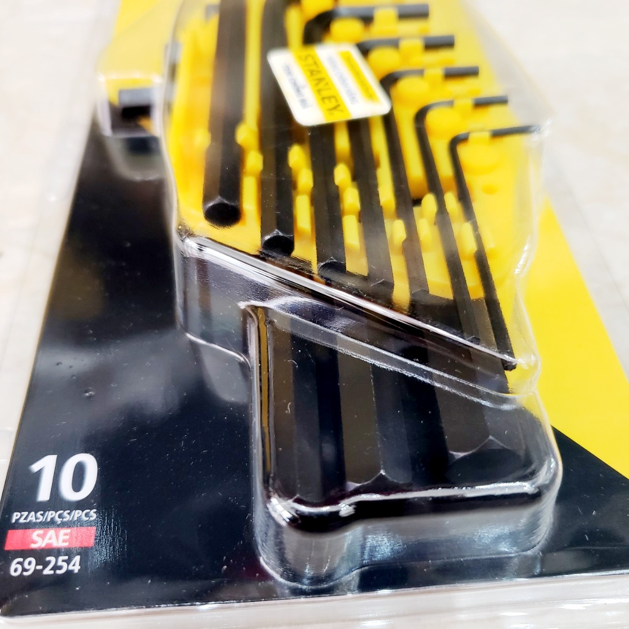 Bộ lục gi&aacute;c hệ inch 10 c&acirc;y Stanley 69-254 69-254 Stanley | Gi&aacute; rẻ nhất - C&ocirc;ng Ty TNHH Thương Mại Dịch Vụ Đạt T&acirc;m