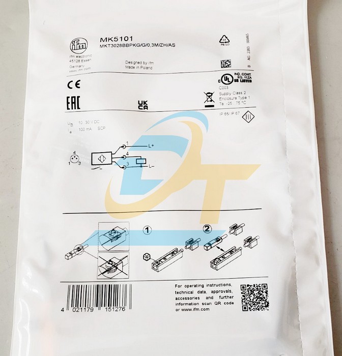 Cảm biến xi lanh IFM MK5101 MK5101 IFM | Gi&aacute; rẻ nhất - C&ocirc;ng Ty TNHH Thương Mại Dịch Vụ Đạt T&acirc;m